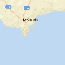 Le Castella Street Map