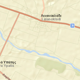Lianokládhion Street Map