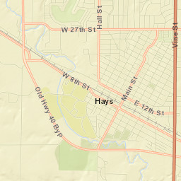 Hays Street Map