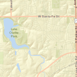 2951-3069 West Dennis Avenue, Olathe, KS  Street Map