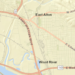 East Alton Street Map