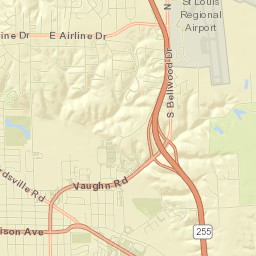 249-299 Center, East Alton, IL 62024 Street Map