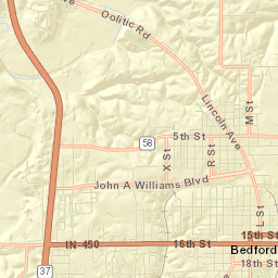 Bedford Street Map