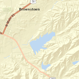 Brownstown Street Map
