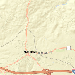 Marshall Street Map