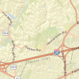 Oakton Street Map