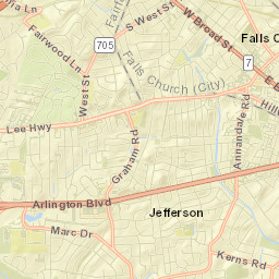 Jefferson Street Map