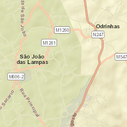 São João das Lampas Street Map