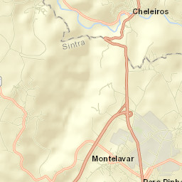 Pero Pinheiro Street Map