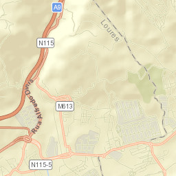 São Julião do Tojal Street Map