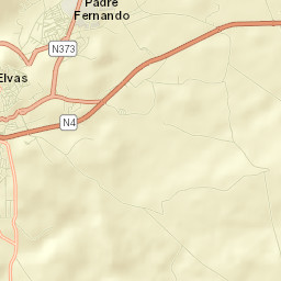Elvas Street Map