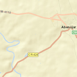 Abenójar Street Map