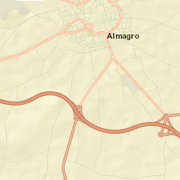 Almagro Street Map