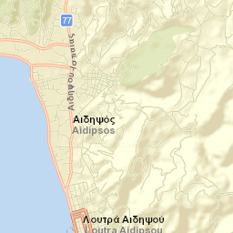Aidipsós Street Map