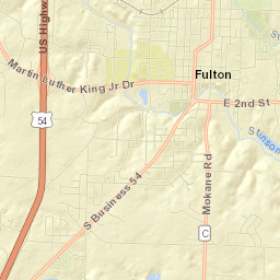 599 South Ravine Street, Fulton, MO 65251 Street Map