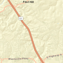 1104 Crystal Creek Parkway, Wentzville, MO Street Map