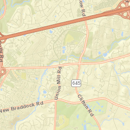 Centreville Street Map