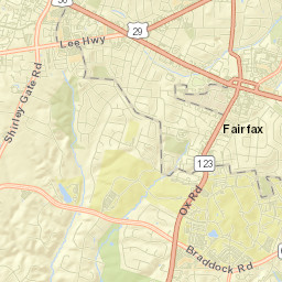 City of Fairfax Street Map