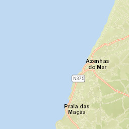 Azenhas do Mar Street Map