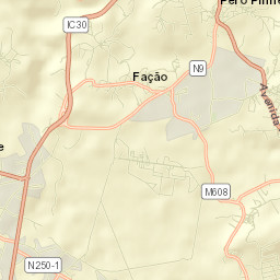 Pero Pinheiro Street Map