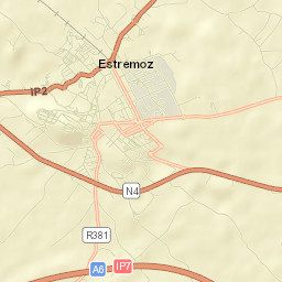 Estremoz Street Map
