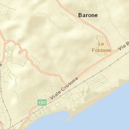 Barone Street Map