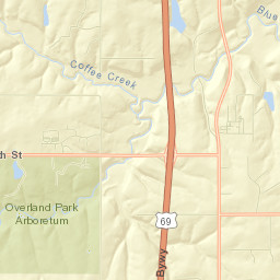 17568 Metcalf Avenue, Overland Park, KS Street Map