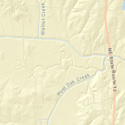 232-234 Northwest 21 Road, Warrensburg Street Map