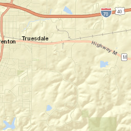 544-598 North Service Road East, Warrenton Street Map