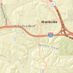 1101-1135 E Pitman Ave Wentzville Street Map