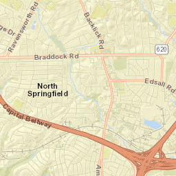 Springfield Street Map