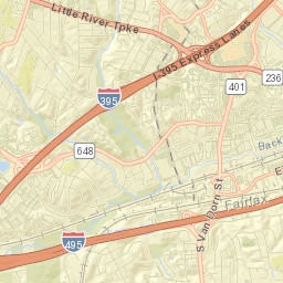 Lincolnia Street Map