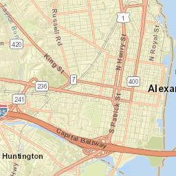 Huntington Street Map