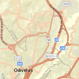 Póvoa de Santo Adrião Street Map