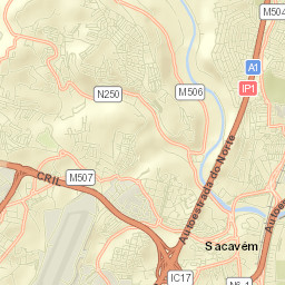 Prior Velho Street Map