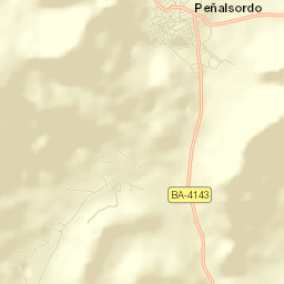 Peñalsordo Street Map