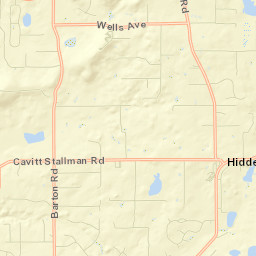 Granite Bay Street Map