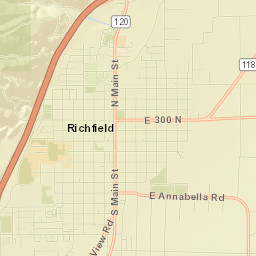 200-298 Highway 118, Richfield, UT 84701 Street Map