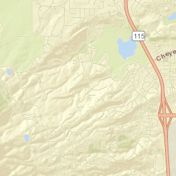 4317 Prestige Point, Colorado Springs, CO Street Map