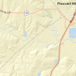 Pleasant Hill Street Map
