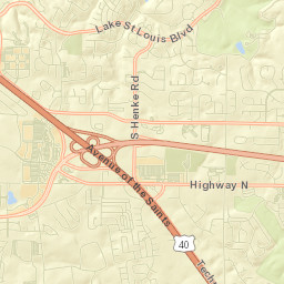 3106-4198 Technology Drive Lake Saint Louis MO Street Map