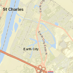 Saint Charles Street Map