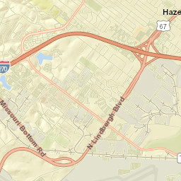 Hazelwood Street Map