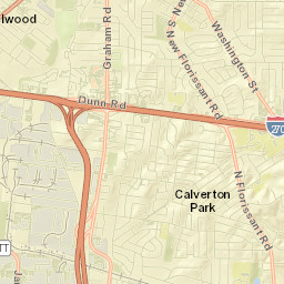 Calverton Park Street Map