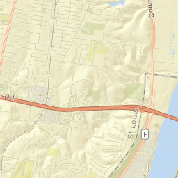 Spanish Lake Street Map