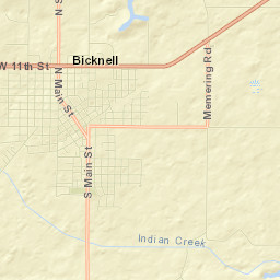 1103 Highway 67, Bicknell, IN 47512, USA Street Map