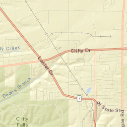 North Madison Street Map