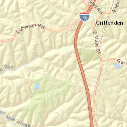 Crittenden Street Map