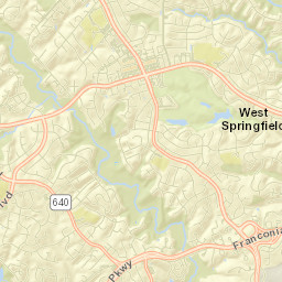 West Springfield Street Map