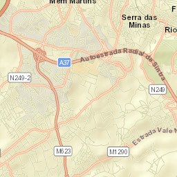 Rio de Mouro Street Map